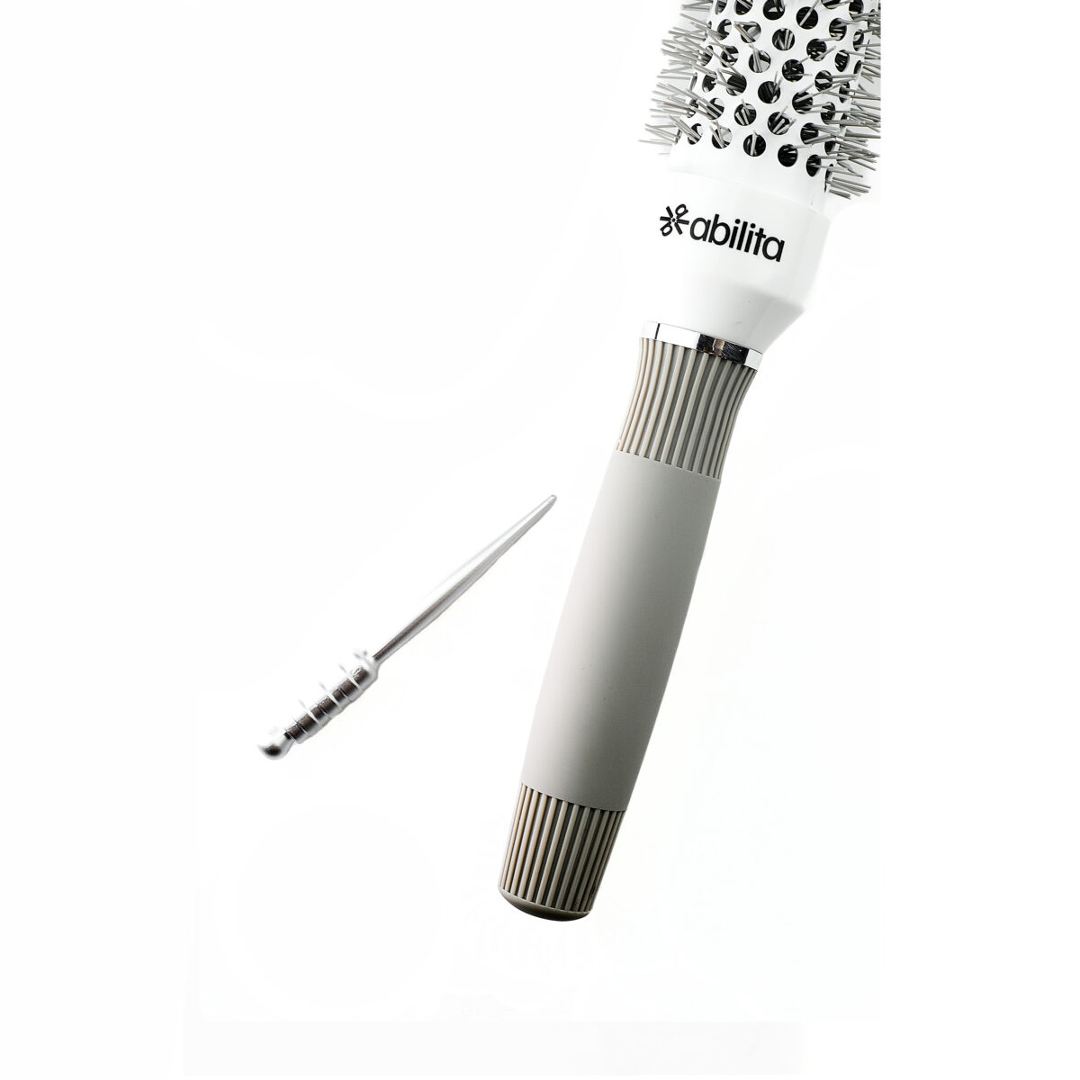 Термобрашинг Abilita Professional Ceramic+Ionic XL, 32 мм, White&Grey — изображение 4
