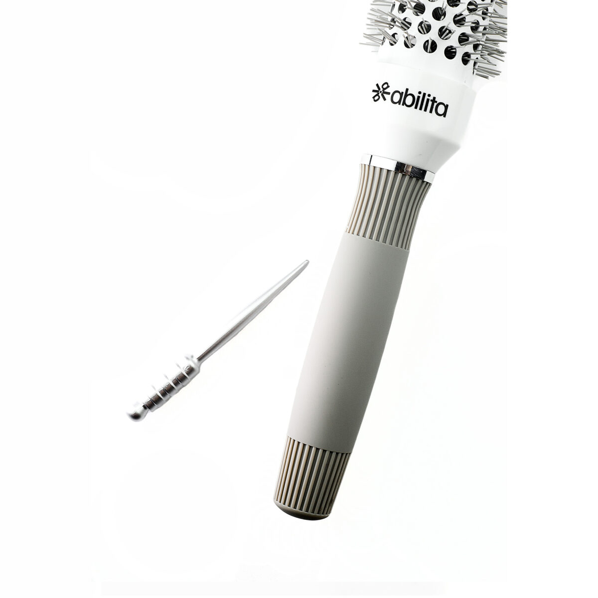 Термобрашинг Abilita Professional Ceramic+Ionic XL, 32 мм, White&Grey — изображение 7